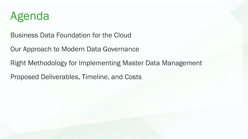 Right Triangle PowerPoint slide example.