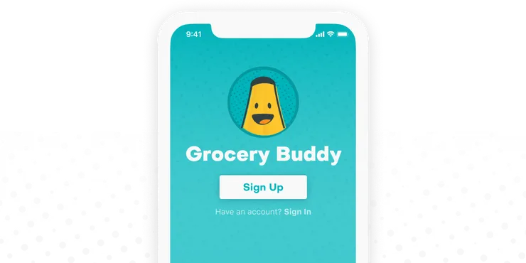 Grocery Buddy App Concept Design and Branding